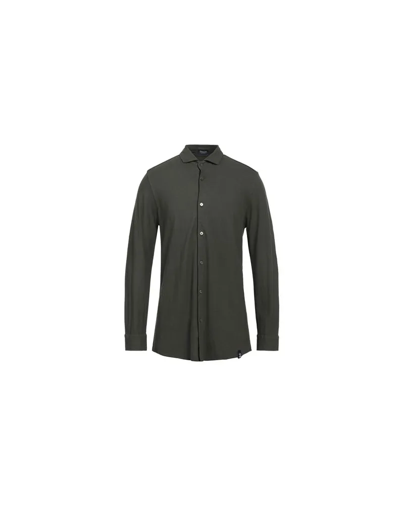 Drumohr  TOPS - Hemdenauf YOOX.COM Militärgrün