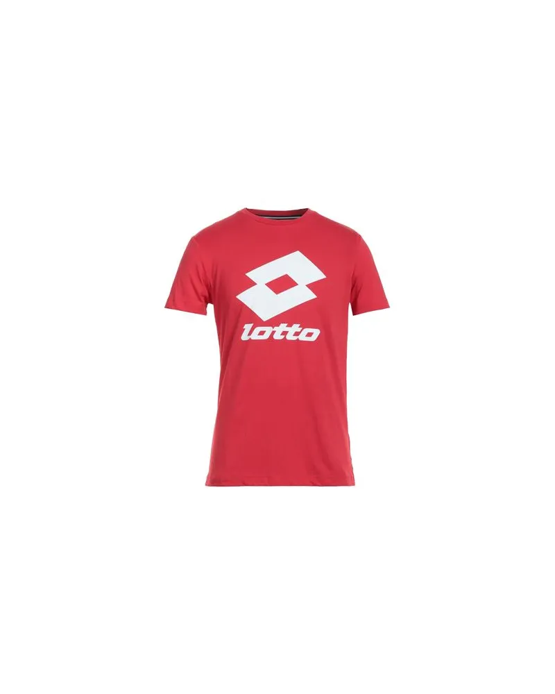 Lotto Leggenda TOPS - T-shirtsauf YOOX.COM Rot