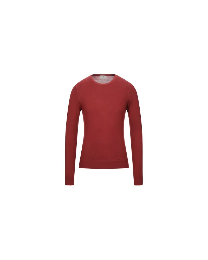 Brooksfield STRICKWAREN - Pulloverauf YOOX.COM Ziegelrot