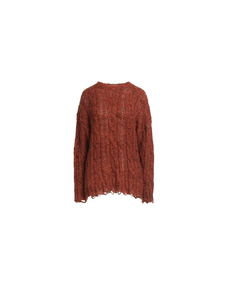 8PM STRICKWAREN - Pulloverauf YOOX.COM Rostrot