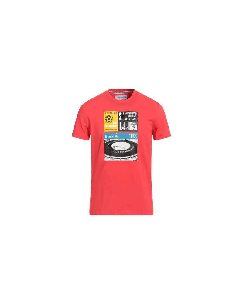 Bikkembergs TOPS - T-shirtsauf YOOX.COM Rot