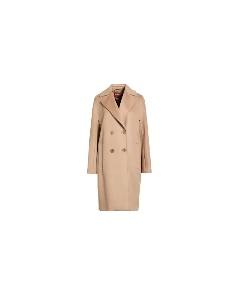 Max Mara JACKEN & MÄNTEL - Mäntelauf YOOX.COM Kamel