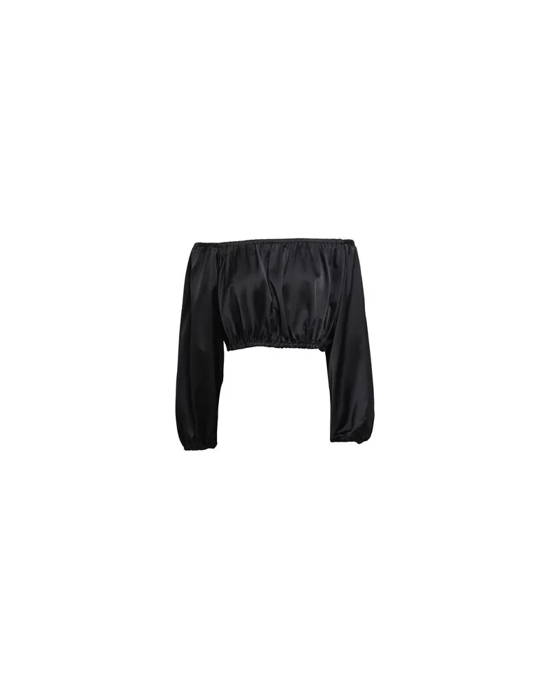 Pieces TOPS - Topsauf YOOX.COM Schwarz