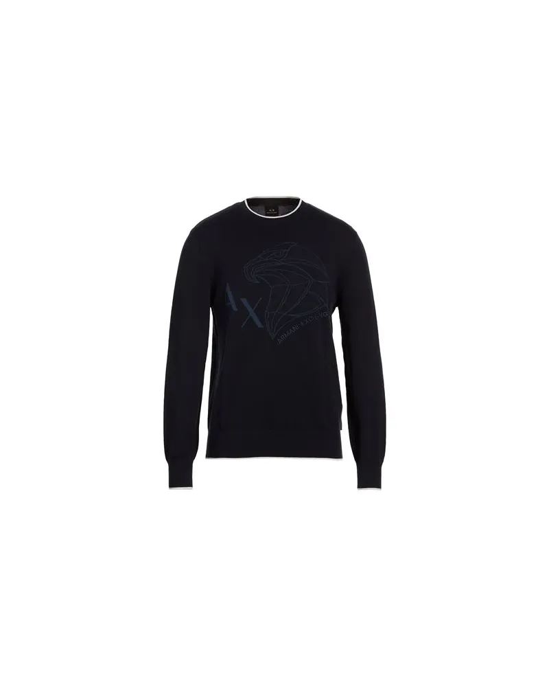 Armani Exchange STRICKWAREN - Pulloverauf YOOX.COM Nachtblau