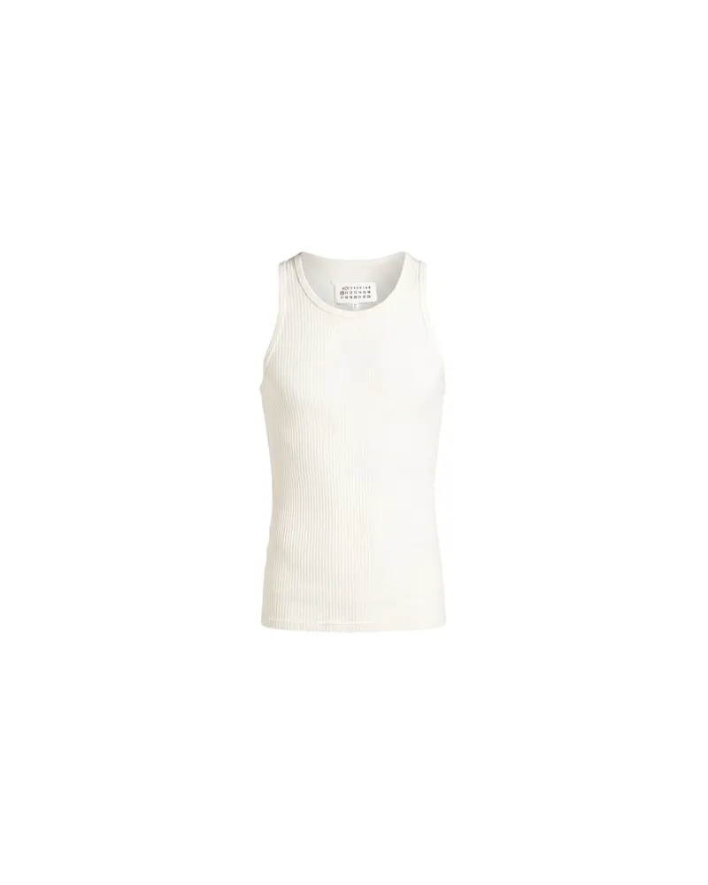 Maison Margiela TOPS - Tank Topsauf YOOX.COM Cremeweiß