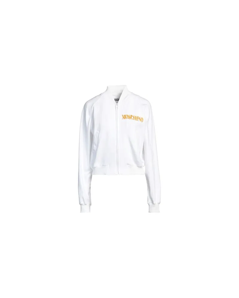 Moschino TOPS - Sweatshirtsauf YOOX.COM Weiß