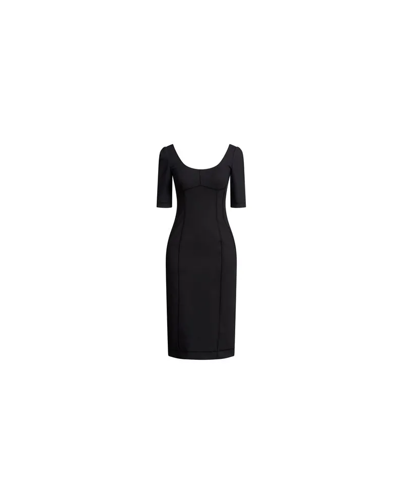 Dolce & Gabbana KLEIDER - Midi-Kleiderauf YOOX.COM Schwarz