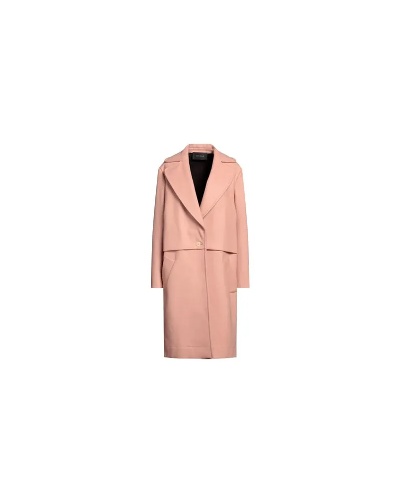 Cédric Charlier JACKEN & MÄNTEL - Mäntelauf YOOX.COM Hellrosa