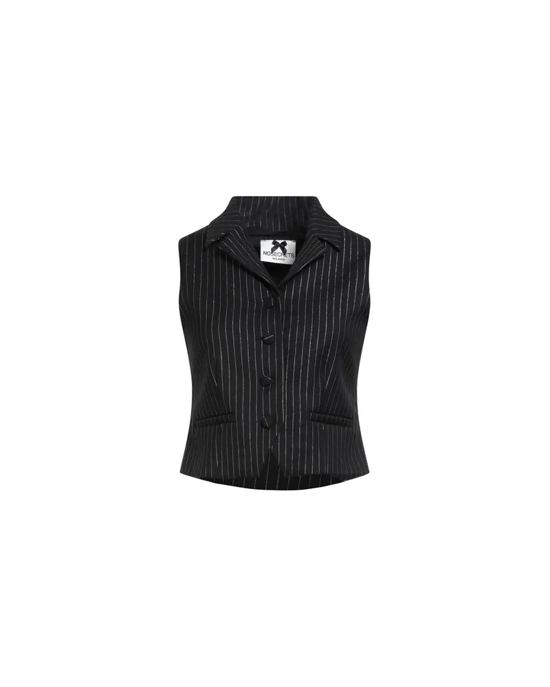 No Secrets ANZÜGE und CO-ORDS - Couture-Westenauf YOOX.COM Schwarz
