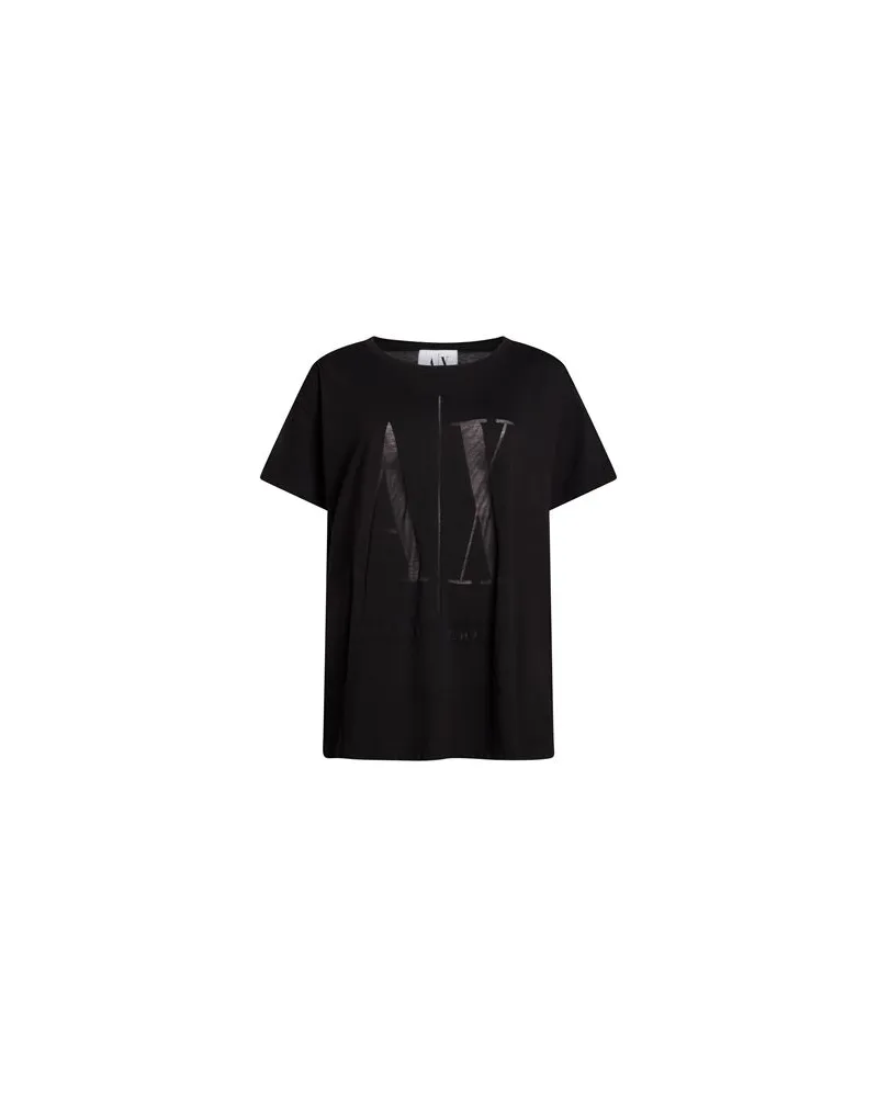 Armani Exchange TOPS - T-shirtsauf YOOX.COM Schwarz