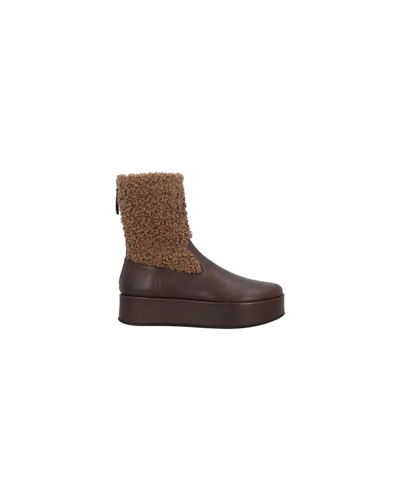 Habillé SCHUHE - Stiefelettenauf YOOX.COM Dunkelbraun