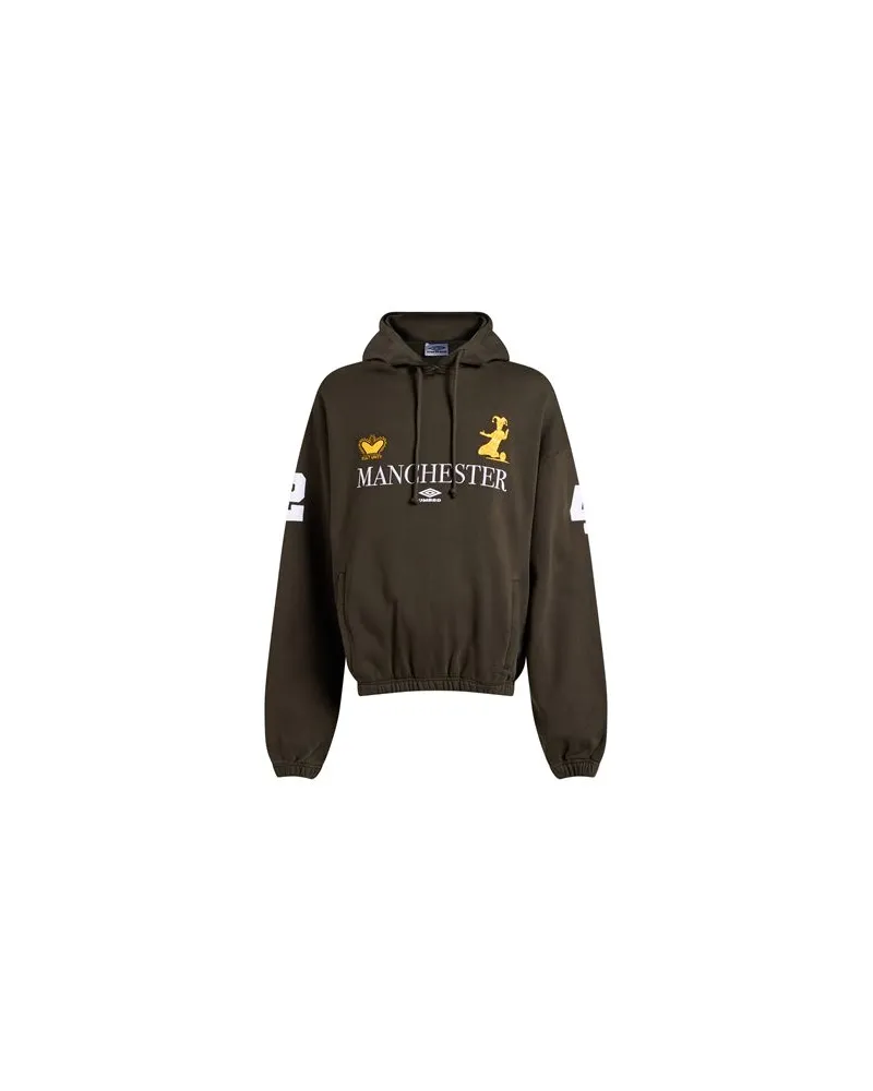 Umbro TOPS - Sweatshirtsauf YOOX.COM Dunkelgrün