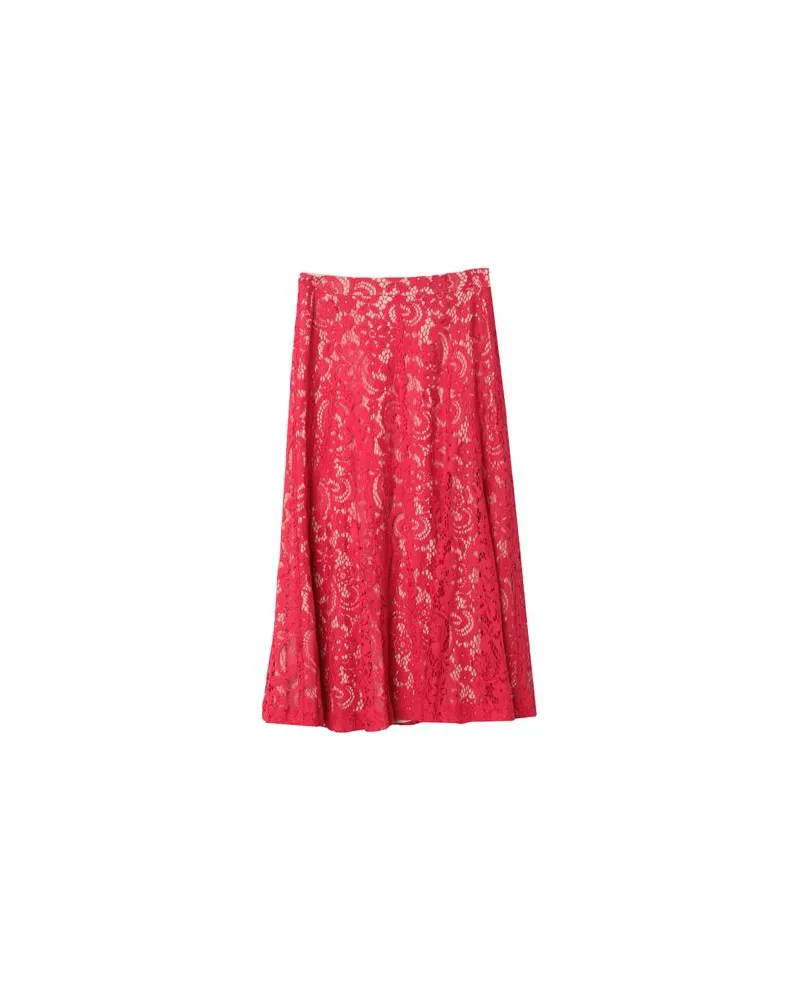 Semicouture HOSEN & RÖCKE - Midi-Röckeauf YOOX.COM Rot