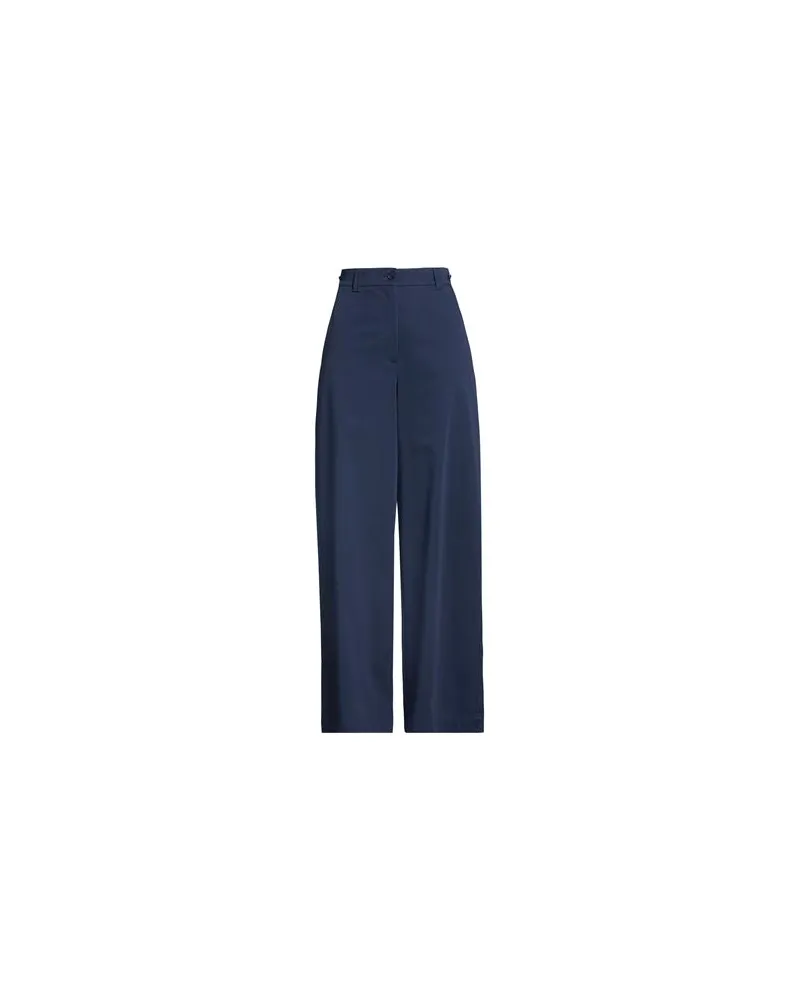 Max Mara HOSEN & RÖCKE - Hosenauf YOOX.COM Marineblau