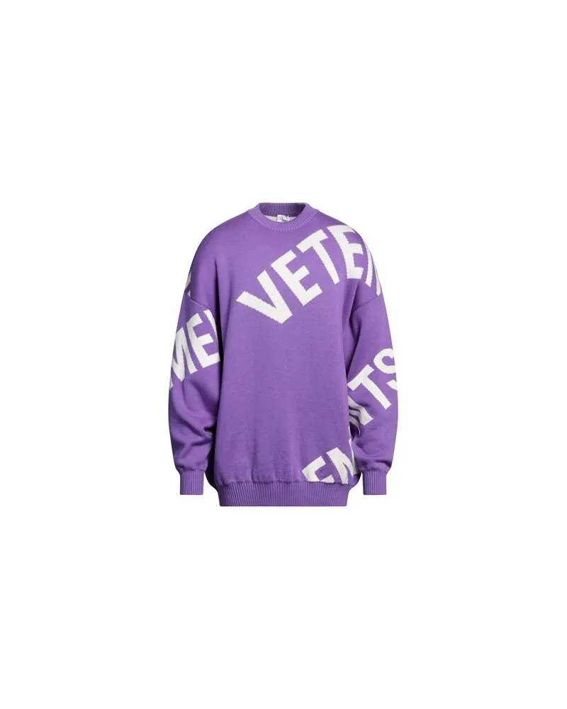 VETEMENTS STRICKWAREN - Pulloverauf YOOX.COM Malve