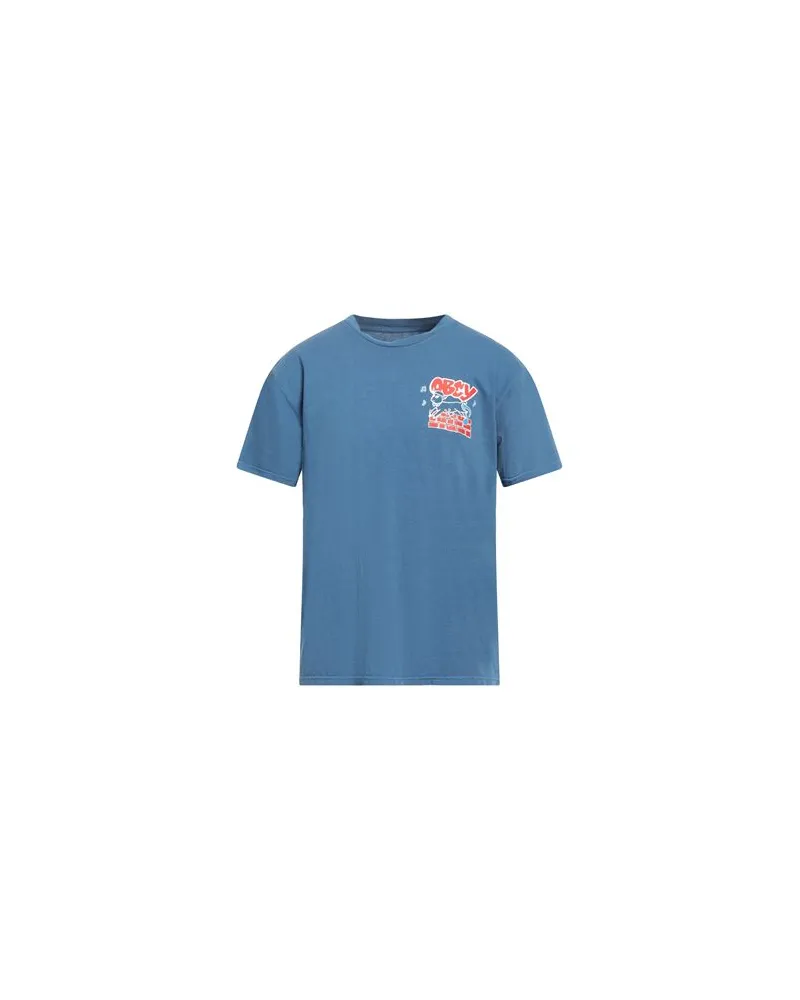 Obey TOPS - T-shirtsauf YOOX.COM Blaugrau