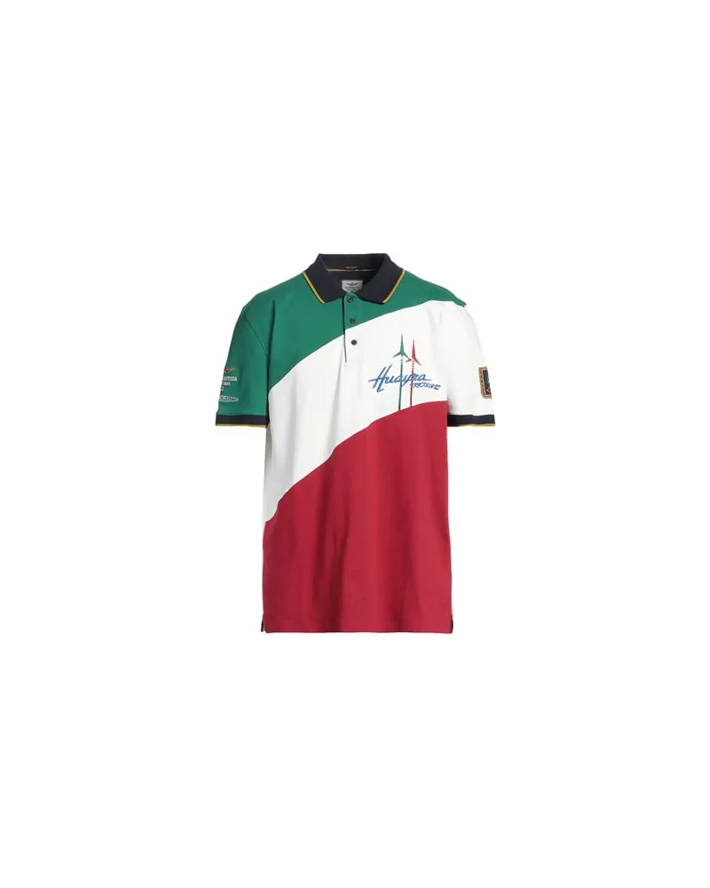 Aeronautica Militare TOPS - Poloshirtsauf YOOX.COM Ziegelrot