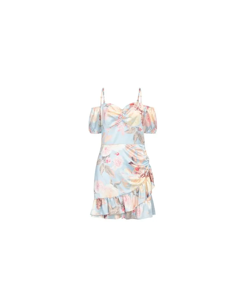 Guess KLEIDER - Mini-Kleiderauf YOOX.COM Himmelblau