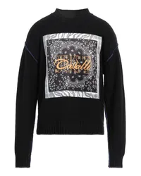 Just Cavalli Pullover Schwarz