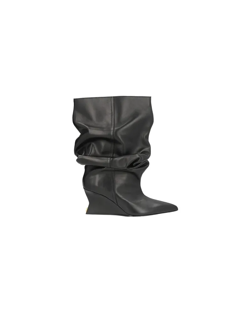 Balmain SCHUHE - Stiefelauf YOOX.COM Schwarz