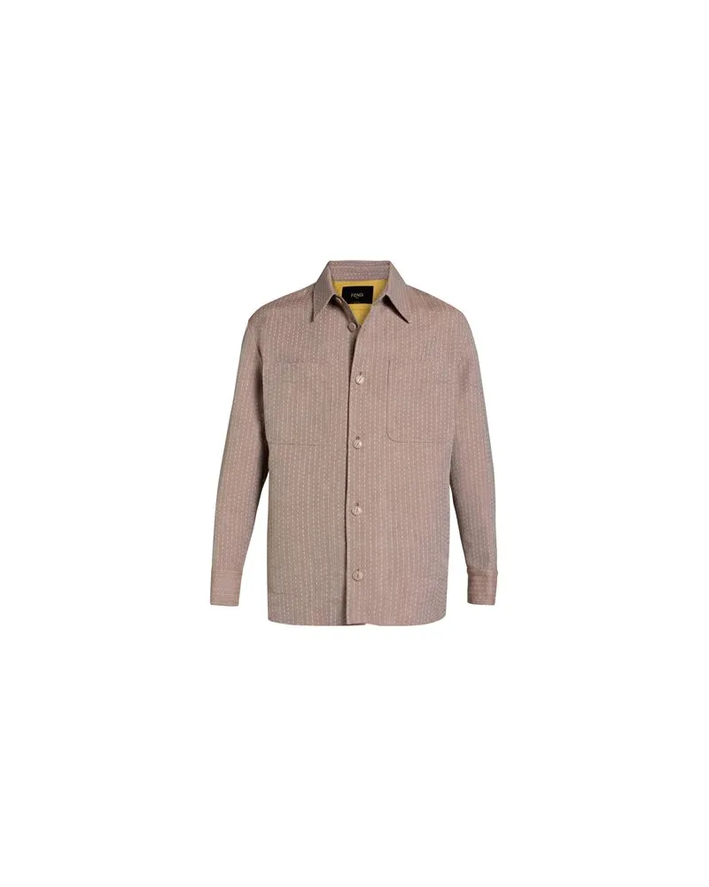 Fendi JACKEN & MÄNTEL - Jacken und Anoraksauf YOOX.COM Hellbraun