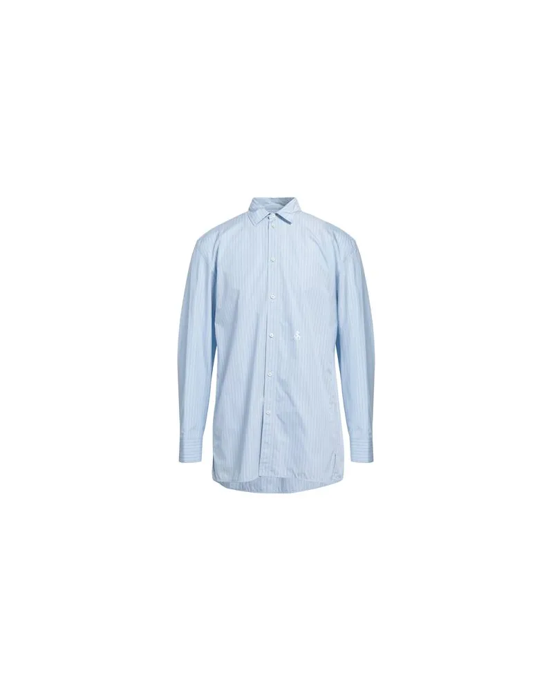 Jil Sander TOPS - Hemdenauf YOOX.COM Hellblau
