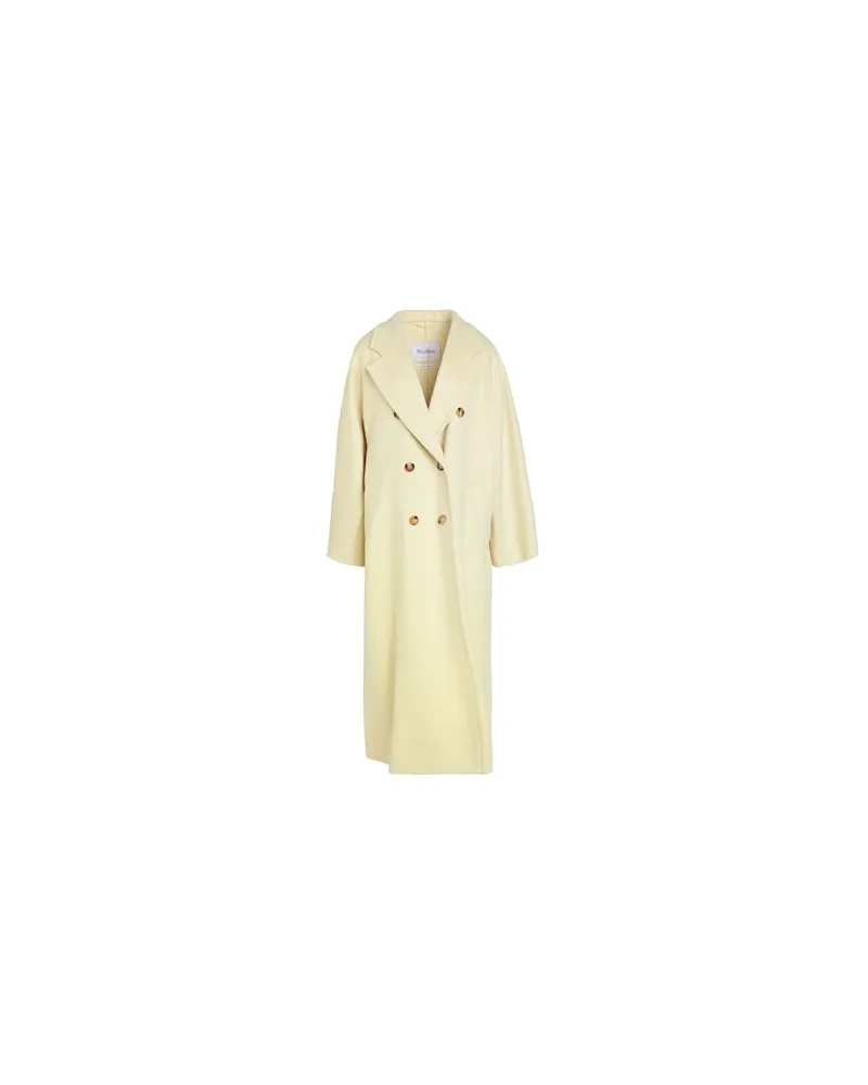 Max Mara JACKEN & MÄNTEL - Mäntelauf YOOX.COM Pastellgelb
