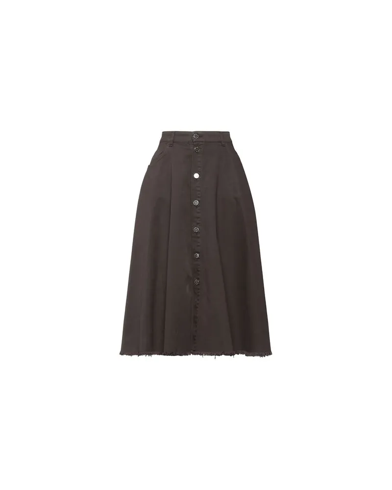 Pinko HOSEN & RÖCKE - Midi-Röckeauf YOOX.COM Dunkelbraun
