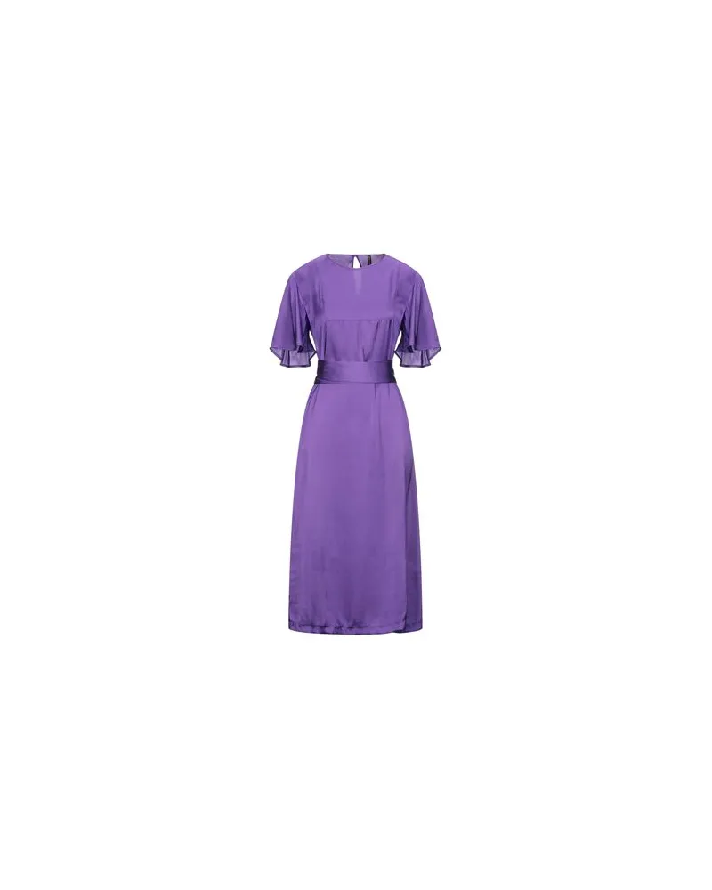 Manila Grace KLEIDER - Midi-Kleiderauf YOOX.COM Violett
