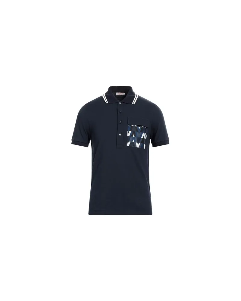 Valentino Garavani TOPS - Poloshirtsauf YOOX.COM Blau