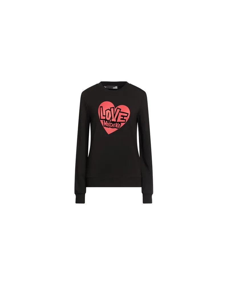 Moschino TOPS - Sweatshirtsauf YOOX.COM Schwarz
