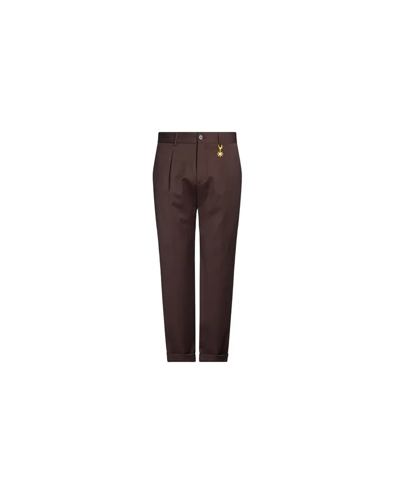 Manuel Ritz HOSEN & RÖCKE - Hosenauf YOOX.COM Dunkelbraun