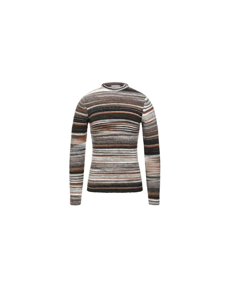 Daniele Alessandrini STRICKWAREN - Pulloverauf YOOX.COM Braun