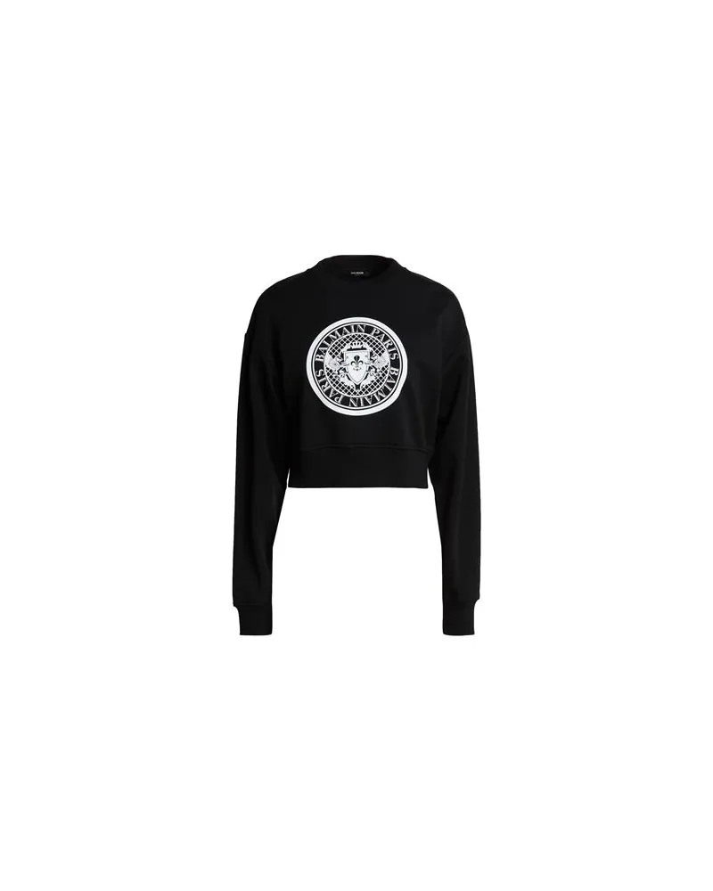 Balmain TOPS - Sweatshirtsauf YOOX.COM Schwarz