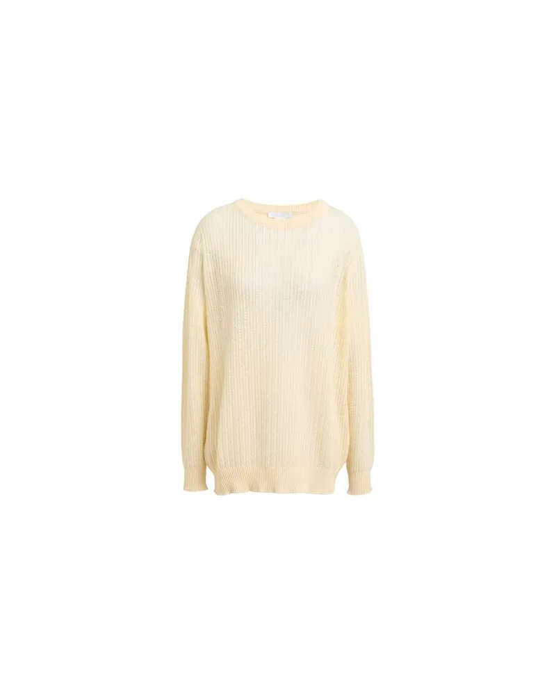 Fabiana Filippi STRICKWAREN - Pulloverauf YOOX.COM Pastellgelb
