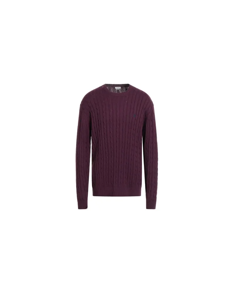 U.S. Polo Assn.  STRICKWAREN - Pulloverauf YOOX.COM Pflaume
