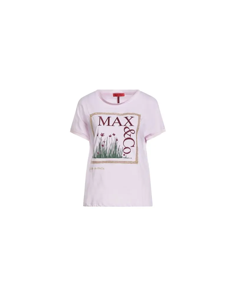 MAX&Co. TOPS - T-shirtsauf YOOX.COM Hellrosa