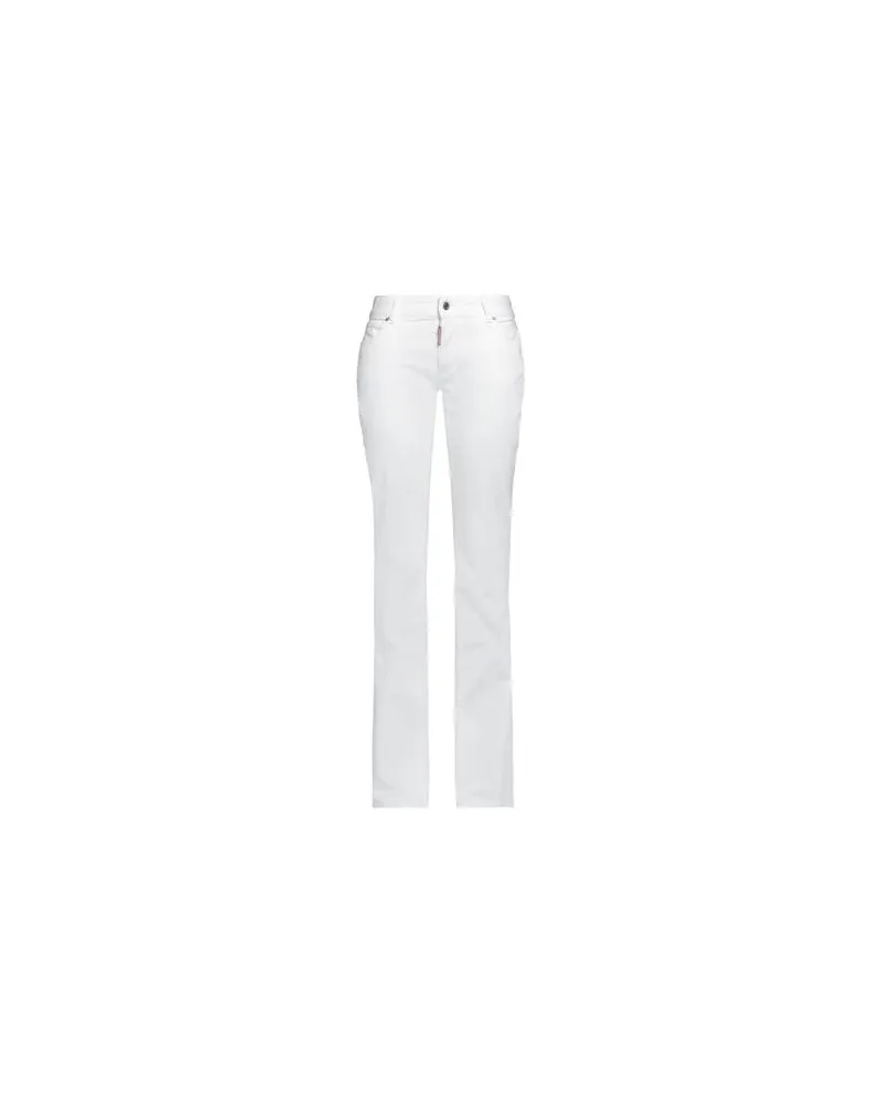 Dsquared2 HOSEN & RÖCKE - Jeanshosenauf YOOX.COM Weiß
