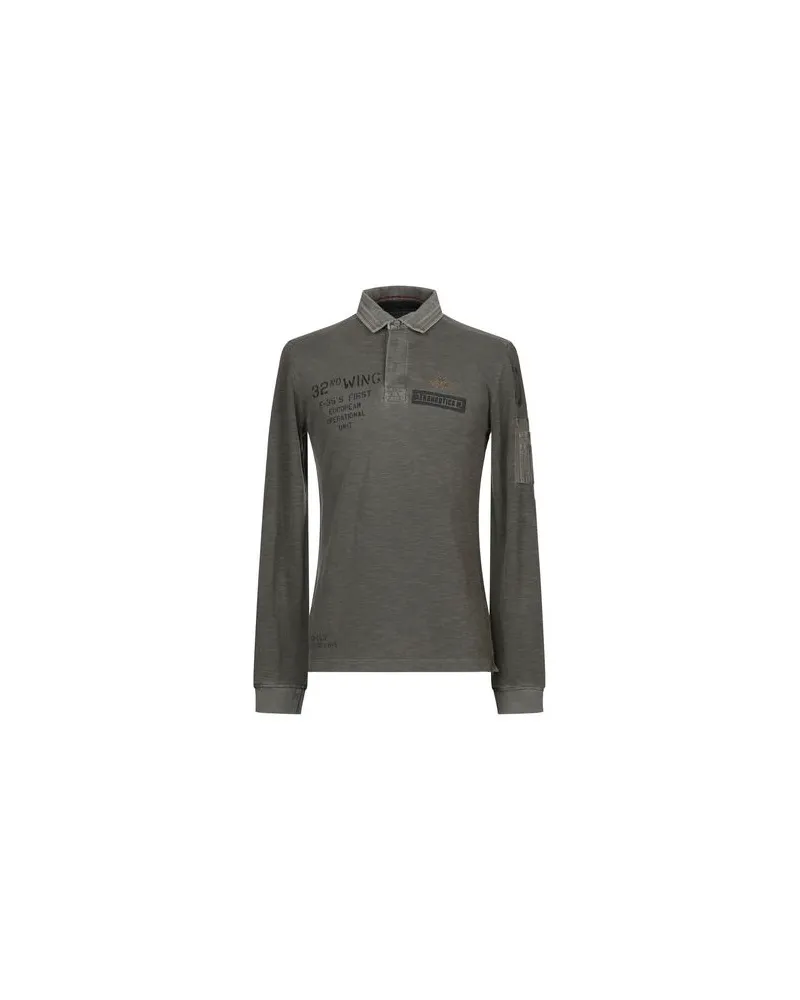 Aeronautica Militare TOPS - Poloshirtsauf YOOX.COM Militärgrün