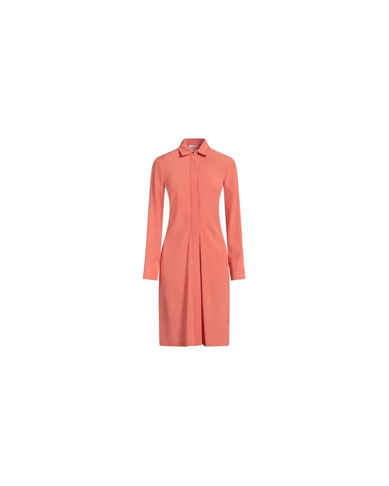 AGNONA KLEIDER - Midi-Kleiderauf YOOX.COM Lachs