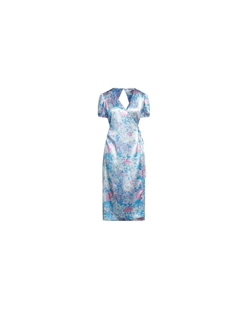 BIMBA Y LOLA KLEIDER - Midi-Kleiderauf YOOX.COM Hellblau
