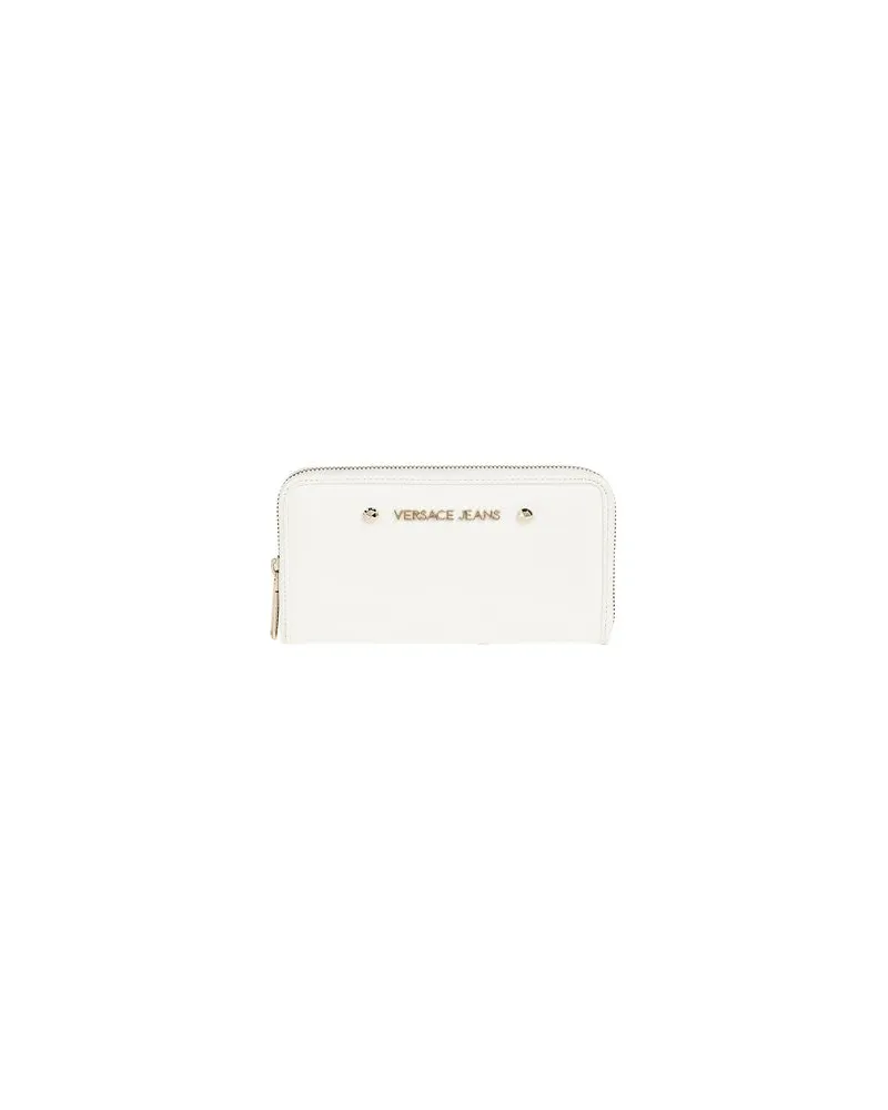 Versace Jeans Kleinlederwaren - Brieftaschenauf YOOX.COM Weiß