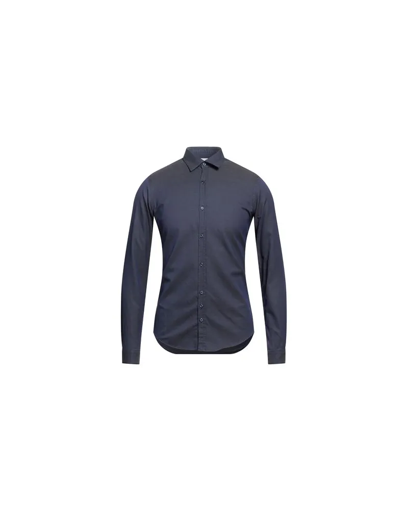 Aglini TOPS - Hemdenauf YOOX.COM Nachtblau