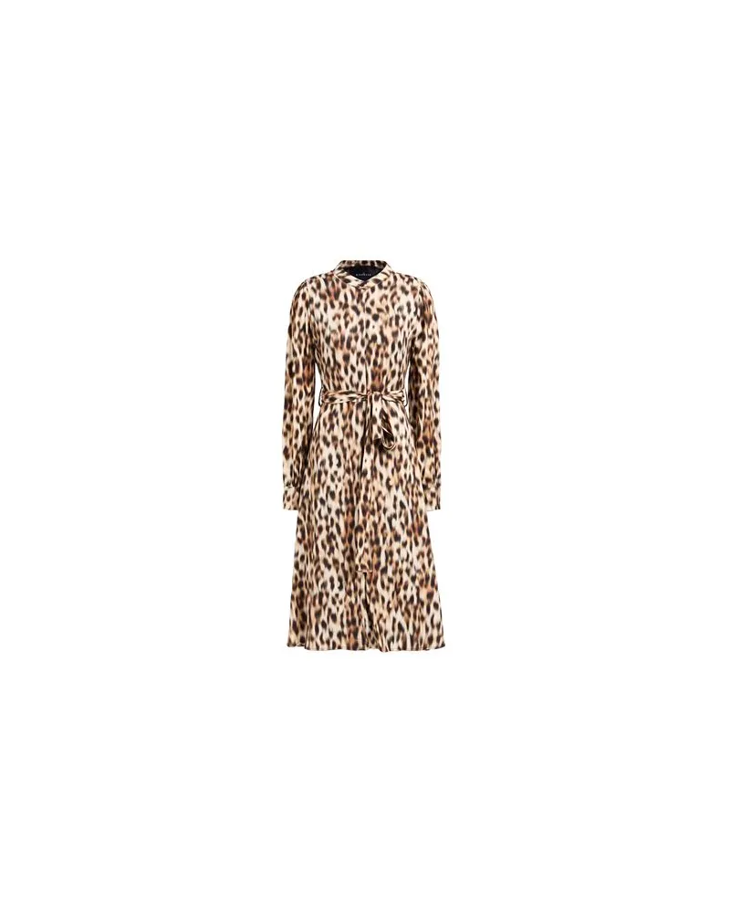 John Richmond KLEIDER - Midi-Kleiderauf YOOX.COM Beige