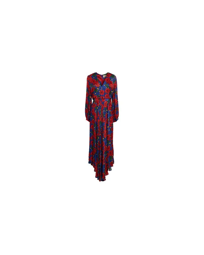 Alessandro Enriquez KLEIDER - Maxi-Kleiderauf YOOX.COM Blau
