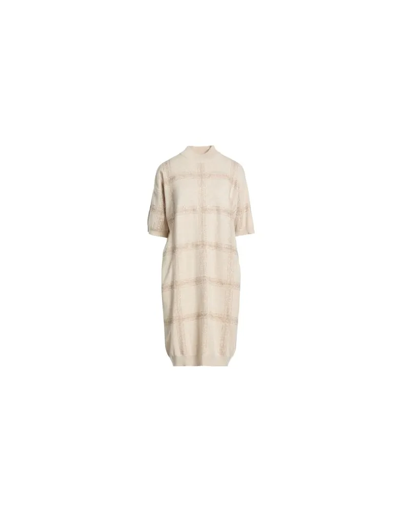 Brunello Cucinelli KLEIDER - Midi-Kleiderauf YOOX.COM Beige