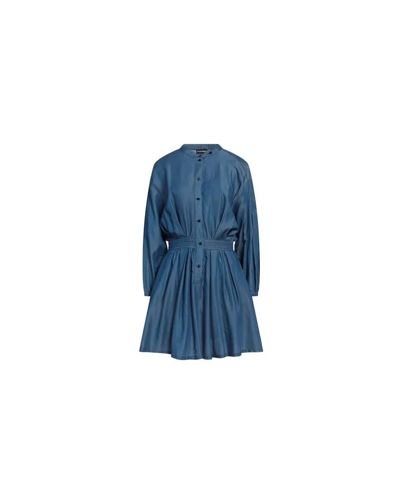 Emporio Armani KLEIDER - Mini-Kleiderauf YOOX.COM Blau