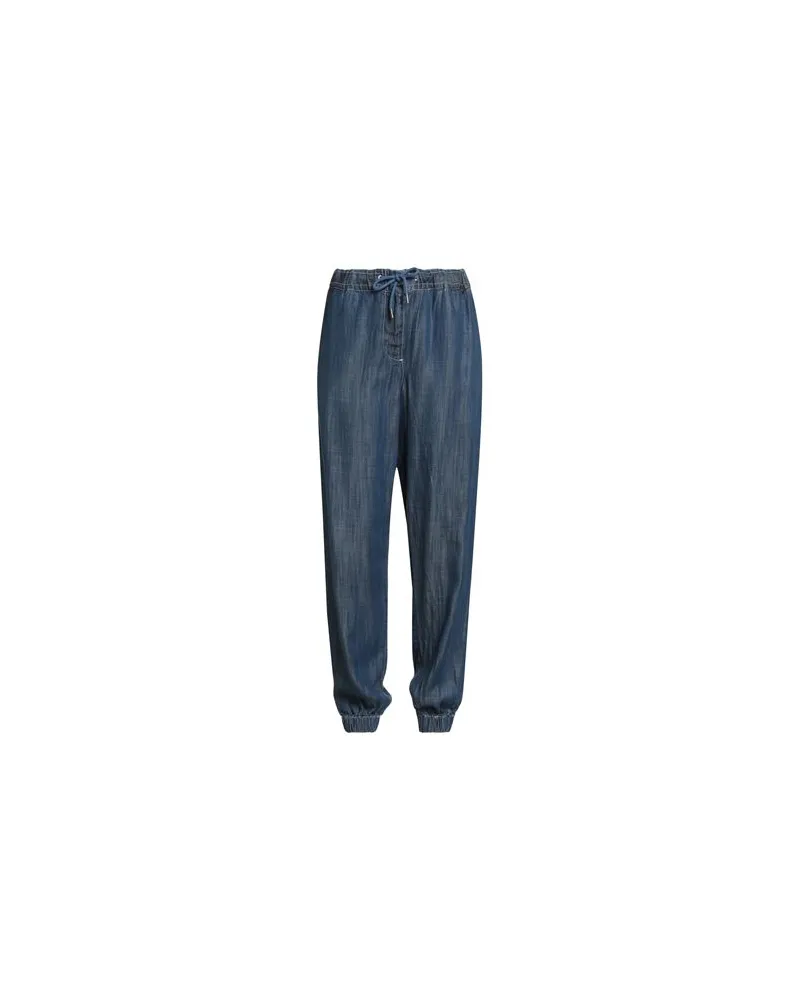 Blauer HOSEN & RÖCKE - Jeanshosenauf YOOX.COM Blau