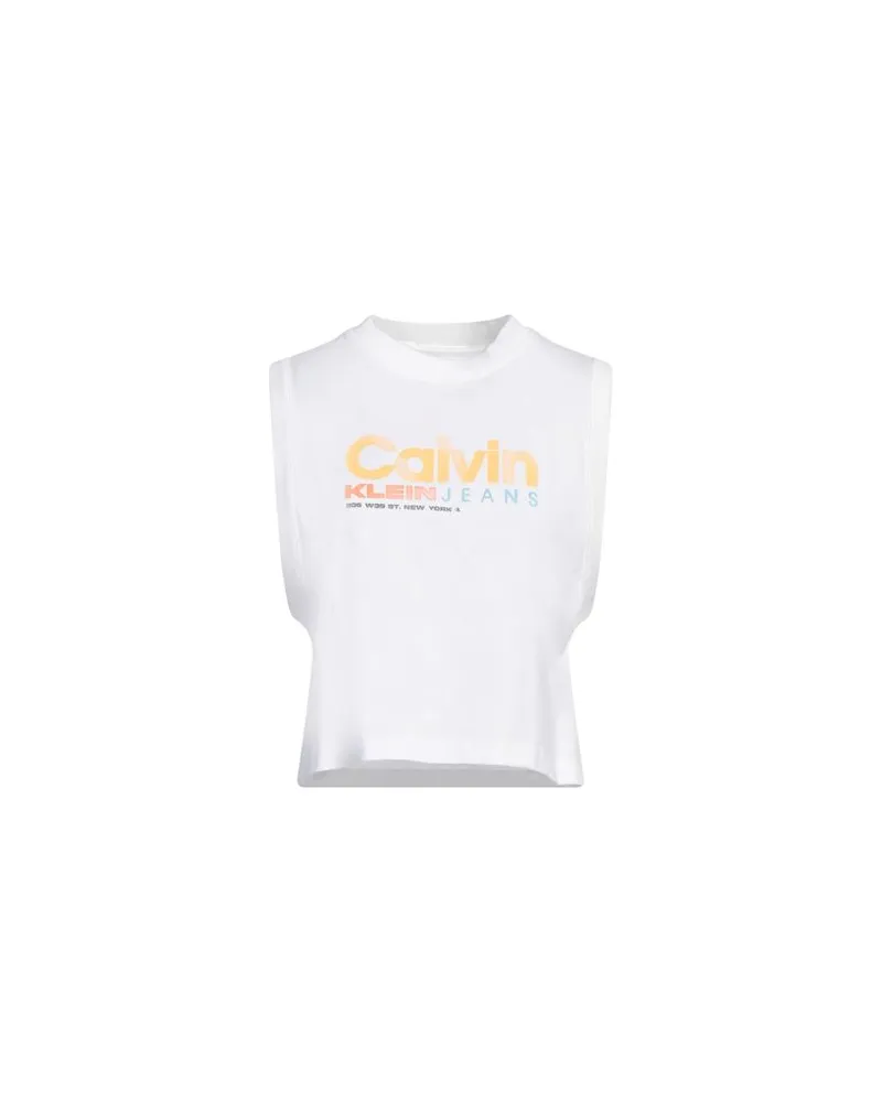 Calvin Klein TOPS - Topsauf YOOX.COM Weiß