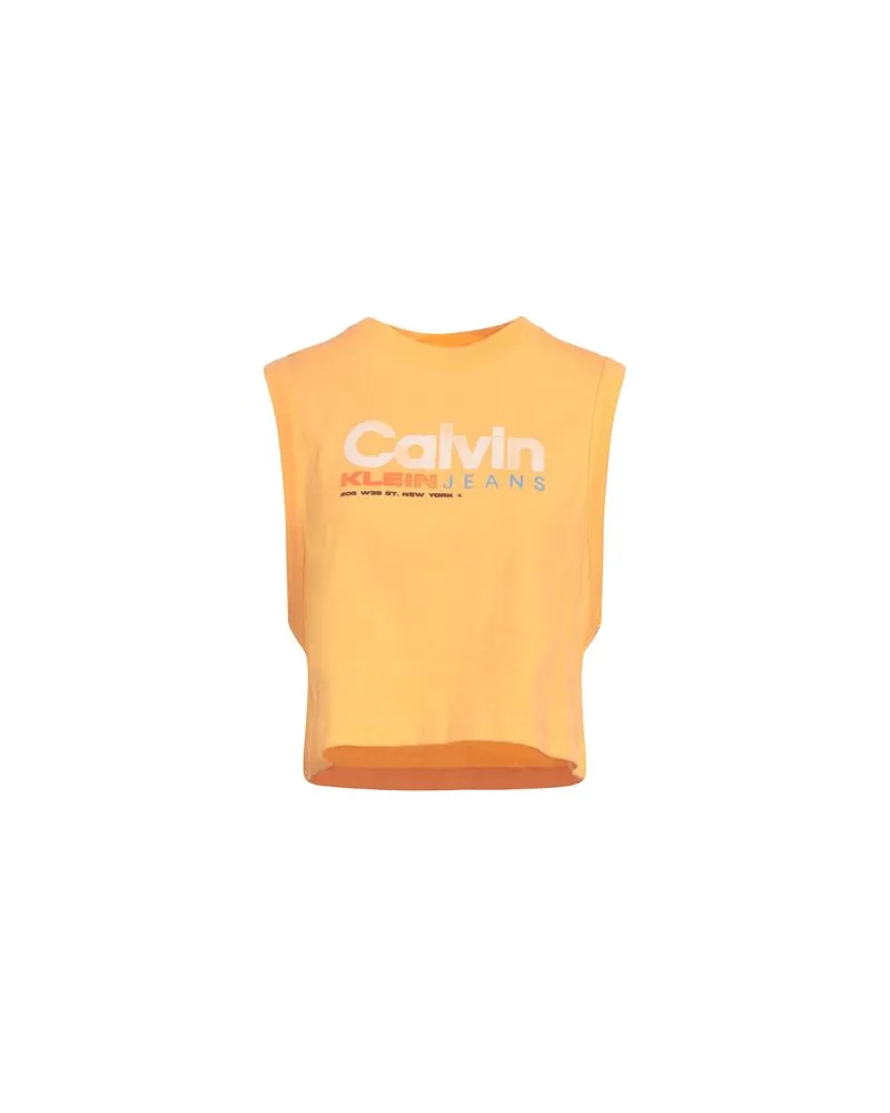 Calvin Klein TOPS - Topsauf YOOX.COM Mandarine